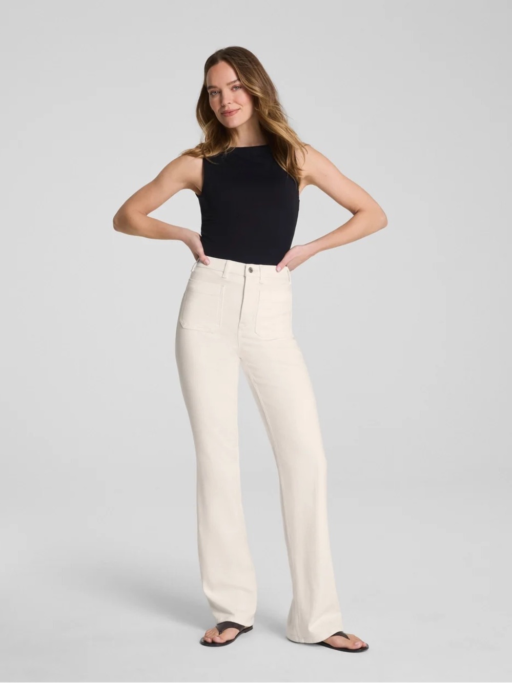Dreamy cream colored jeans